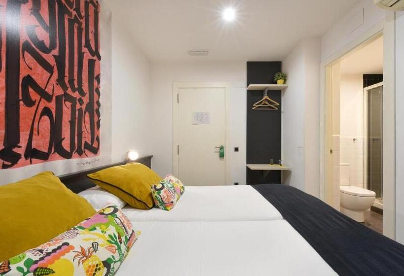 Habitación Economy, Free Hostels Barcelona
