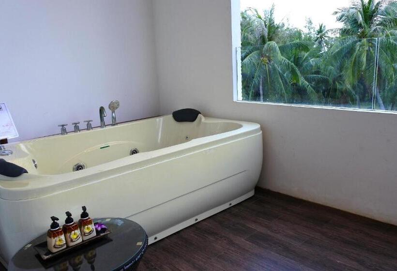 침실 2개 스위트, Dhevan Dara Beach Villa Kuiburi