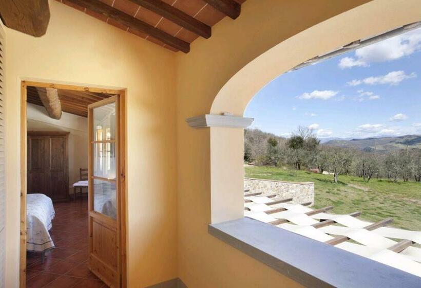 テラス付き１ベッドルームアパートメント, Agriturismo Panzanello