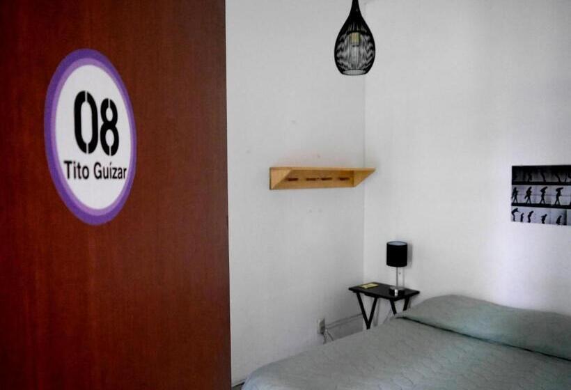 Chambre Standard Salle de Bains Commune, Hostel Hospedarte Chapultepec