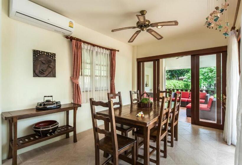 3 베드룸 디럭스 빌라, Idyllic Samui Beach Villa Resort