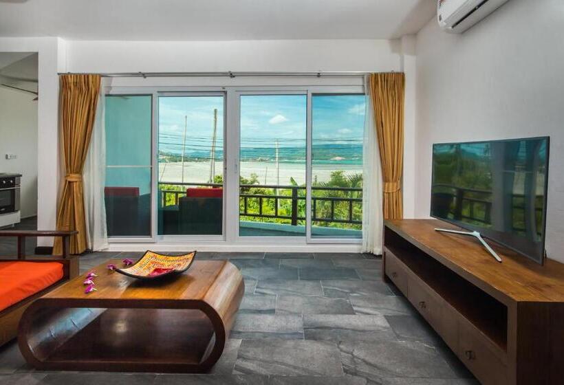 침실 2개 아파트, Idyllic Samui Beach Villa Resort
