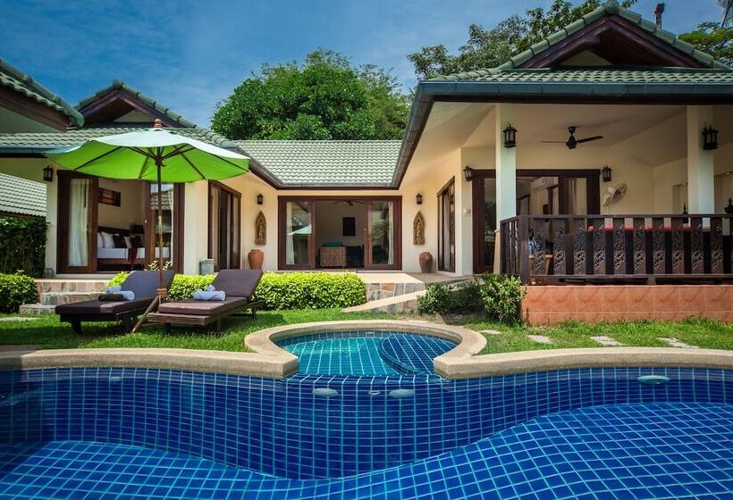 3 베드룸 디럭스 빌라, Idyllic Samui Beach Villa Resort