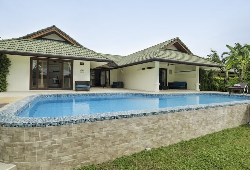 침실 2개 빌라, Idyllic Samui Beach Villa Resort