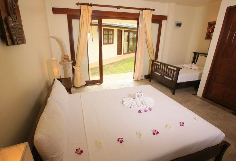 침실 1개 디럭스 빌라, Idyllic Samui Beach Villa Resort