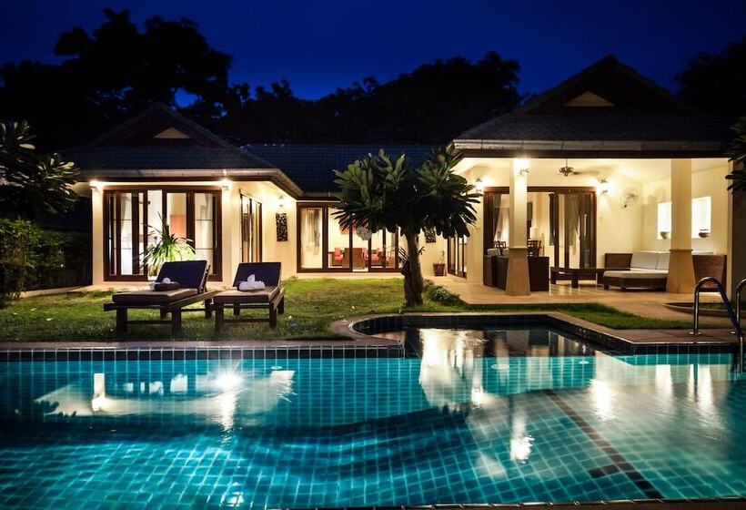 3 베드룸 디럭스 빌라, Idyllic Samui Beach Villa Resort
