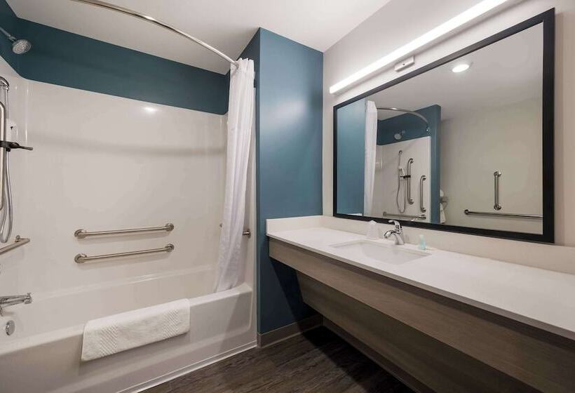 Люкс Адаптированный для Инвалидов, Woodspring Suites Wixom   Novi