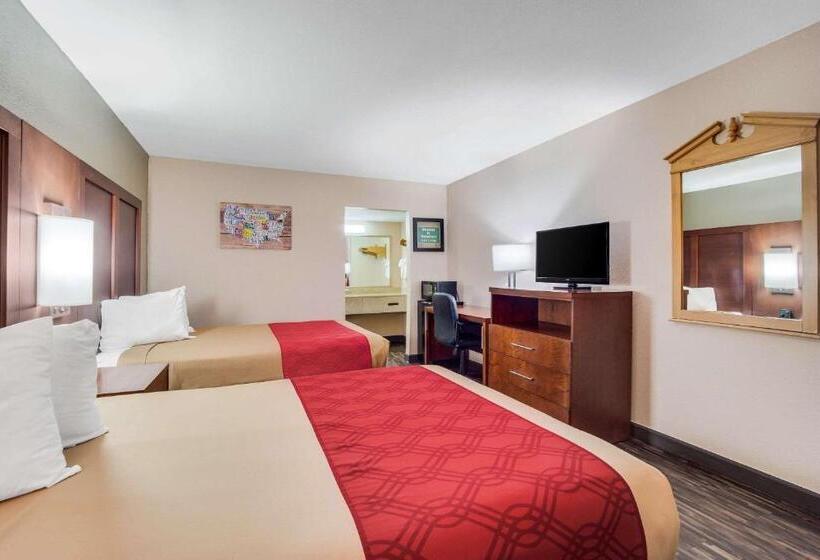 Номер Стандарт 2 Двуспальные Кровати, Econo Lodge