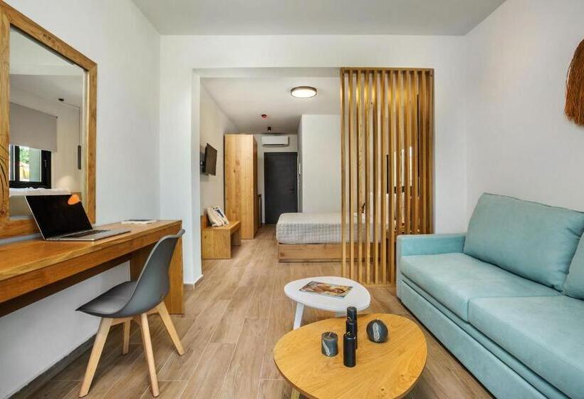 Трехместный Номер Стандарт Вид на Сад, Alexmare Hotel Fourka