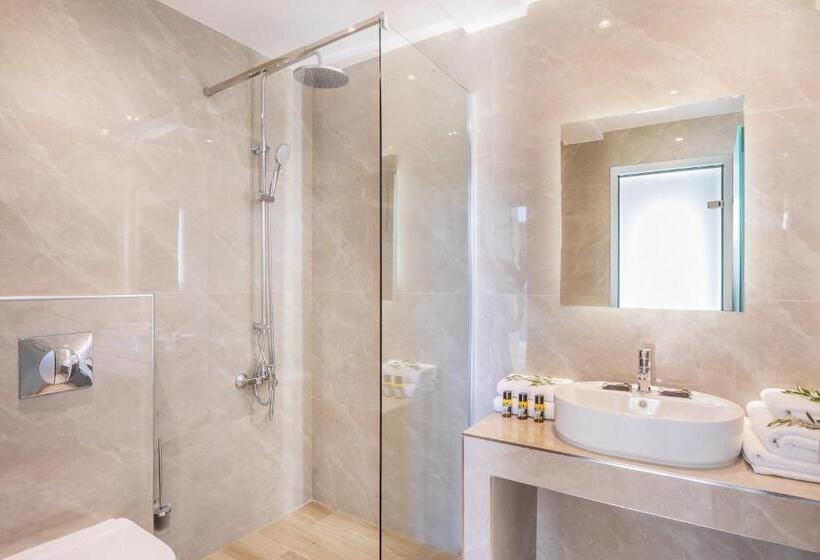 Трехместный Номер Стандарт Вид на Бассейн, Alexmare Hotel Fourka