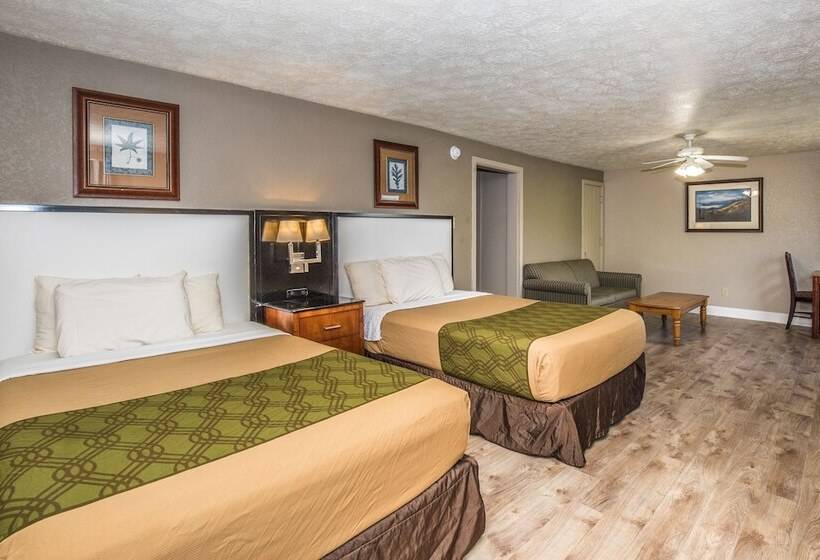 Standaardkamer met 2 Tweepersoonsbedden, Chalet Inn