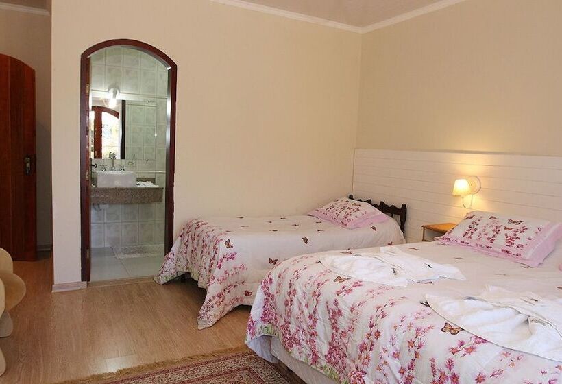 Quarto Triplo Estandar, Pousada Recanto Siao