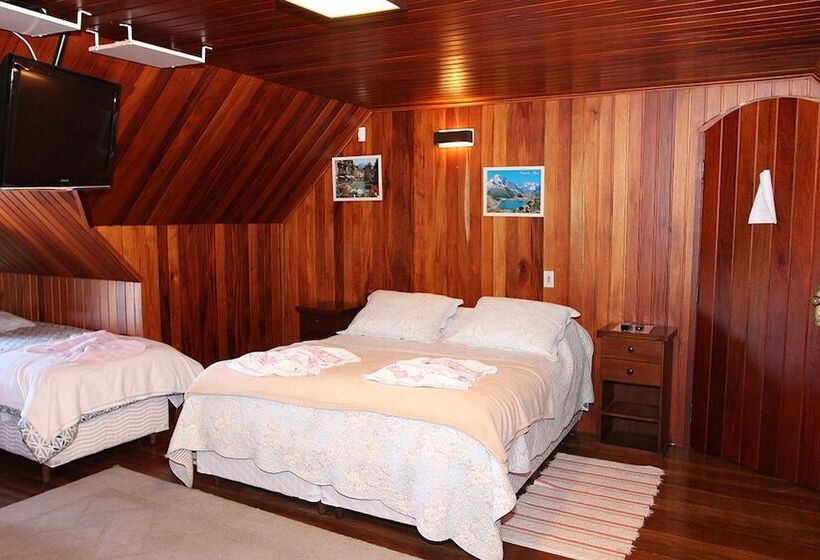 Quarto Quádruplo Estandar, Pousada Recanto Siao