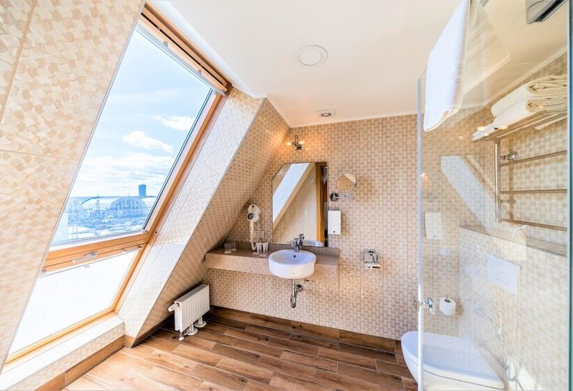 اتاق استاندارد با دسترسی به اسپا, Wellton Riga Hotel & Spa