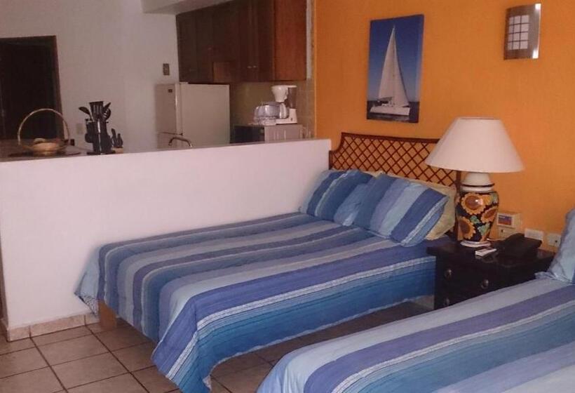 סטודיו משפחתי, Villas Del Sol En Los Tules
