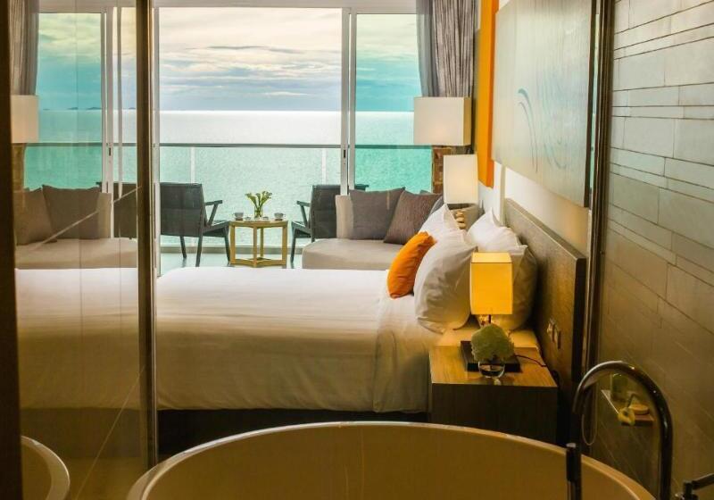 Номер Deluxe Вид на Море, Mövenpick Siam Hotel Na Jomtien Pattaya