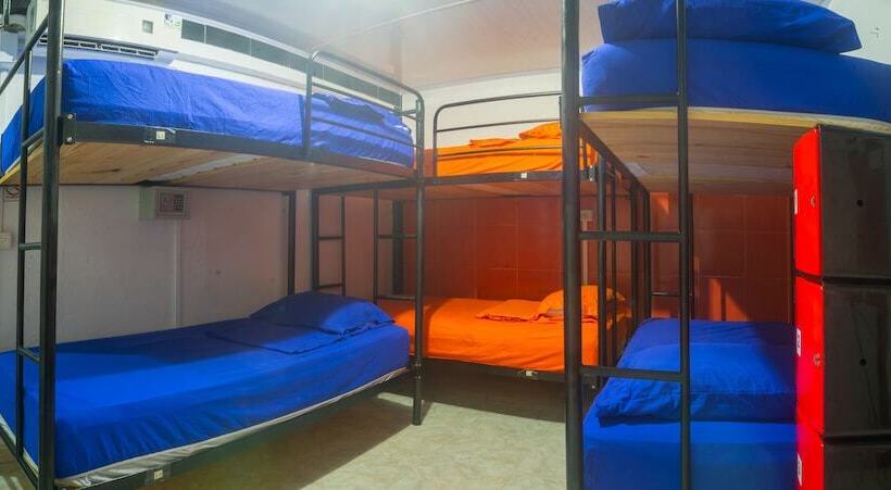 Кровать в Общей Комнате, Posada Nativa Lizard House