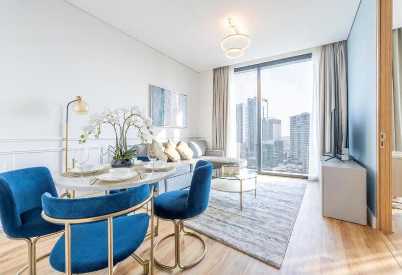 Апартаменты Deluxe 1 Спальня, Address Beach Residences