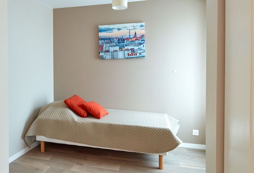 Апартаменты 1 Спальня, Zenao Appart Hôtels Montreuil