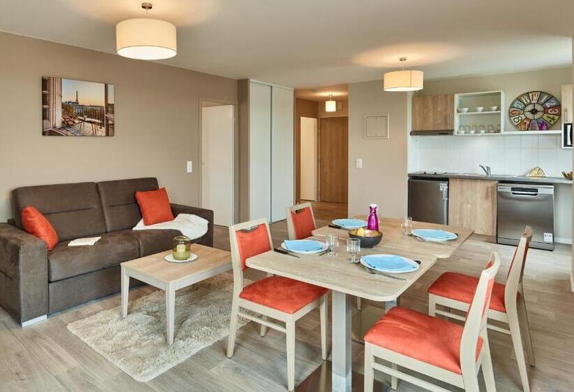 Апартаменты 1 Спальня, Zenao Appart Hôtels Montreuil