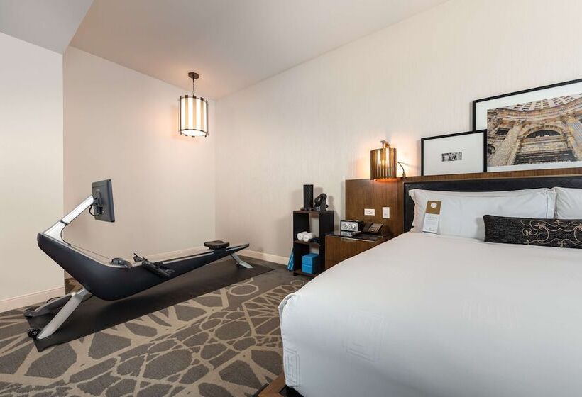 اتاق استاندارد با تخت دوبل, Londonhouse Chicago Curio Collection By Hilton