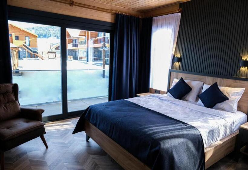 Номер Стандарт с Балконом, Abant Sedir Park Butik Otel