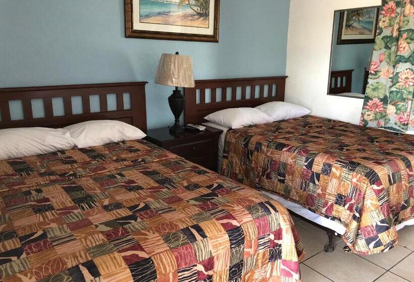 غرفه قياسيه سريرين مزدوجين, Glades Motel   Naples