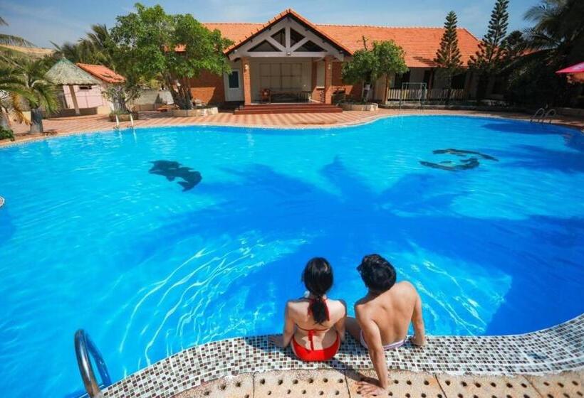 اتاق خانوادگی با چشم‌انداز باغ, Kega Lighthouse Resort Bình Thuận