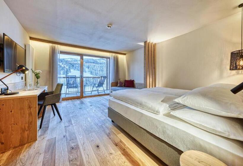 اتاق استاندارد با بالکن, Brunelle Seiser Alm Lodge