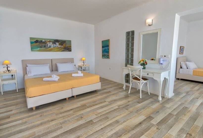 חדר דלוקס לשלושה עם נו לים, Withinn Mykonos Suites