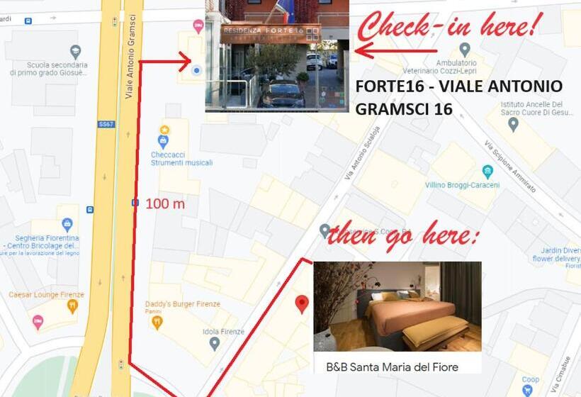 اتاق لوکس, B&b Santa Maria Del Fiore