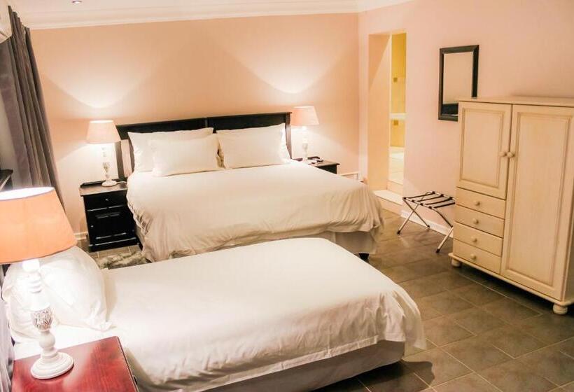 家庭房带园景, Nauntons Guest House