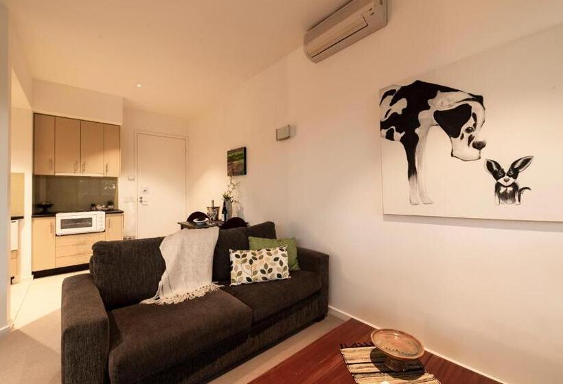 آپارتمان 1 خوابه با چشم‌انداز باغ, Hilltop Apartments Phillip Island   Adults Only