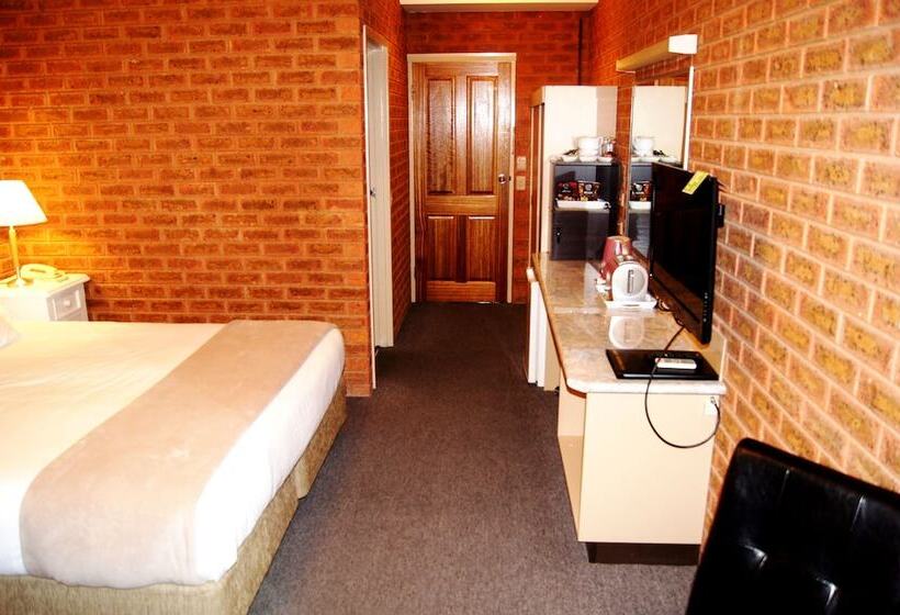 스탠다드 룸 킹사이즈 침대, Central Yarrawonga Motor Inn