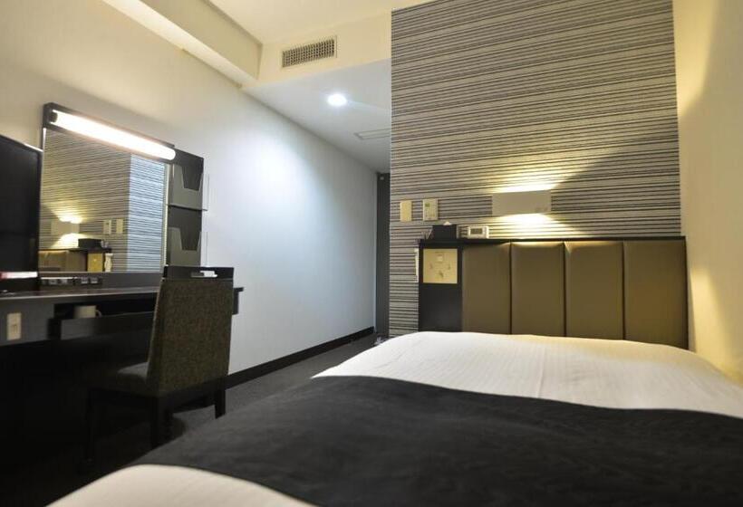ダブルベッドのベーシックルーム, Apa Hotel Kagoshima Kokubu