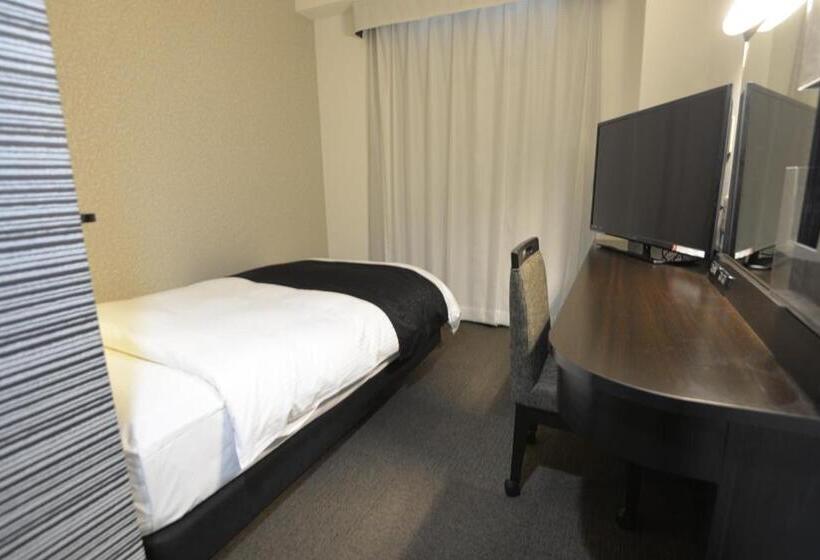 ダブルベッドのベーシックルーム, Apa Hotel Kagoshima Kokubu