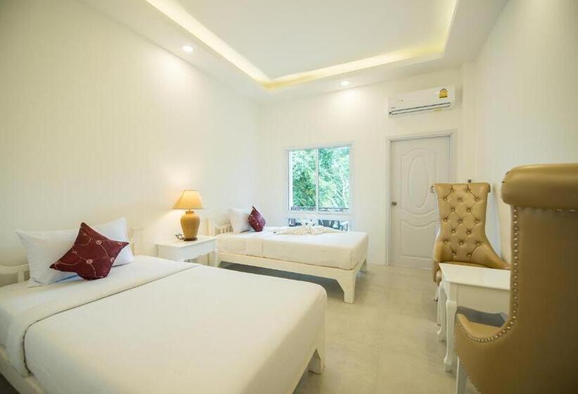 شقة غرفة نوم واحدة مزودة بشُرفة, Sairee Seaview Koh Tao   Hostel