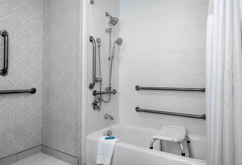 Номер Стандарт Кровать Квин Адаптированный для Инвалидов, Holiday Inn Express & Suites   Charlotte Airport, An Ihg