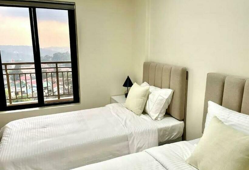 سوییت با چشم‌انداز کوه, One Aston Deluxe Suite Baguio 2br At Bristle Ridge