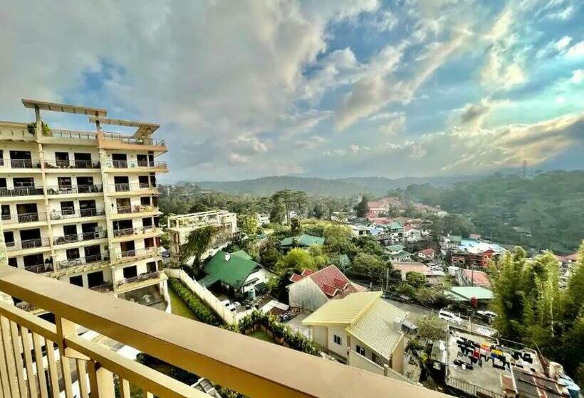 سوییت با چشم‌انداز کوه, One Aston Deluxe Suite Baguio 2br At Bristle Ridge