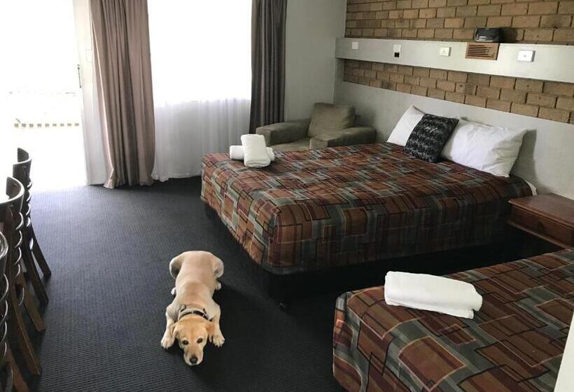 스탠다드 룸 산 전망, True Blue Motor Inn