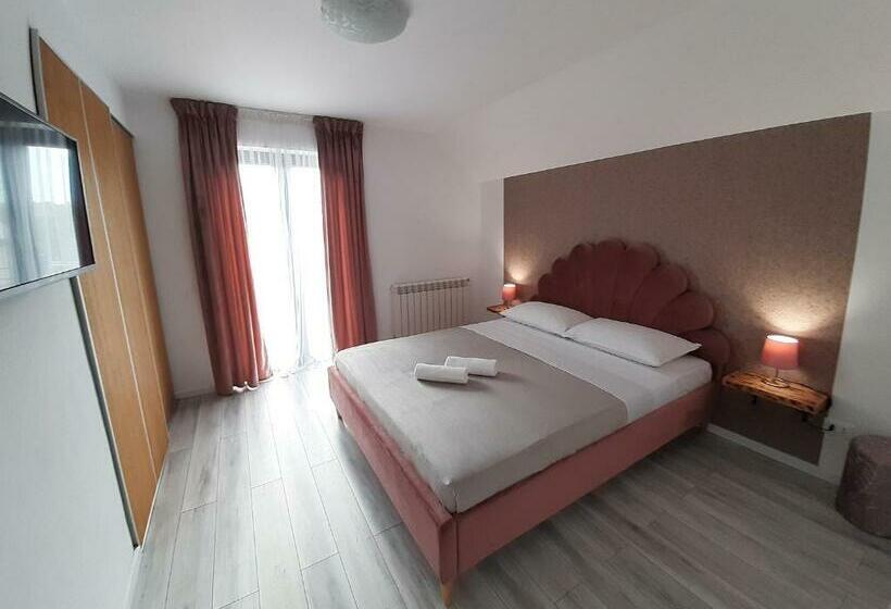اتاق استاندارد با بالکن, Cazare Casa Evelin