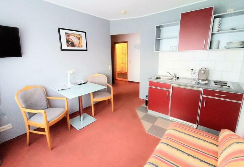 آپارتمان 1 خوابه, Bodensee Gästehaus Tettnang Albergo