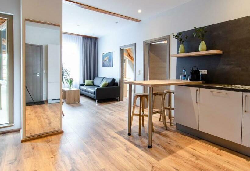 침실 1개 아파트, Restaurant & Appartements In Vino Veritas