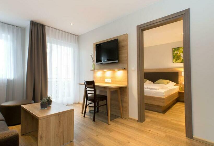 침실 1개 아파트, Restaurant & Appartements In Vino Veritas