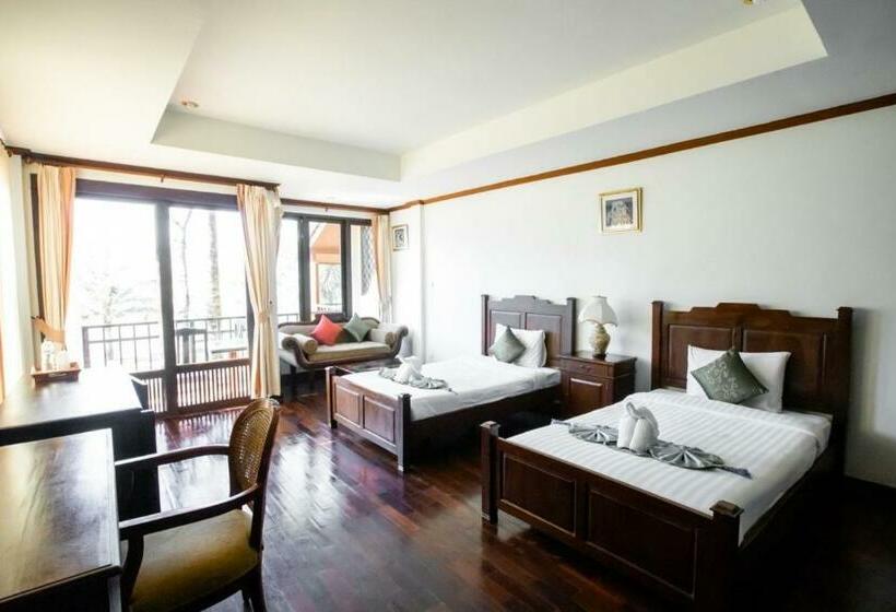 اتاق لوکس با چشم‌انداز دریا, Kooncharaburi Resort   Koh Chang