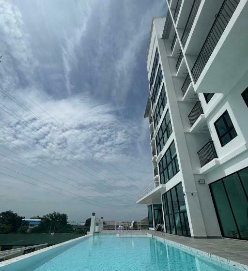 带大床的高级房间, Geen Hotel Chonburi