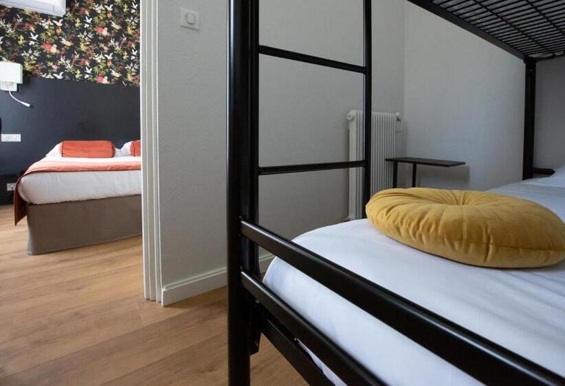 اتاق استاندارد چهار تخته, Brit Hotel Europ Bergerac