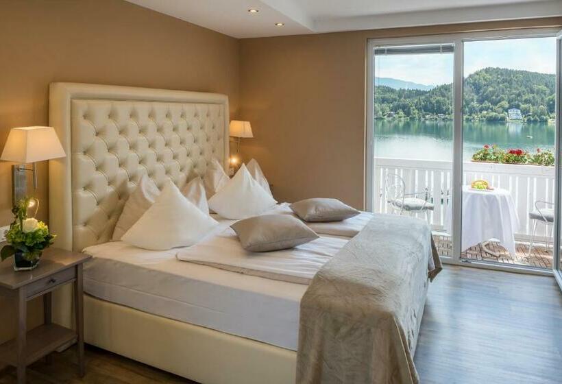 Номер Стандарт Вид на Озеро, Promenaden Strandhotel Marolt Haupthaus
