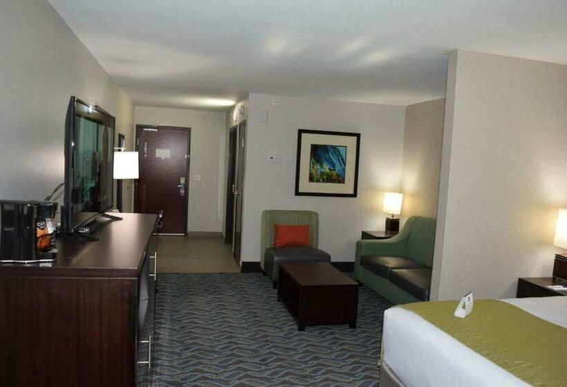 带大床的套房, Best Western Plus Hardeeville Inn & Suites